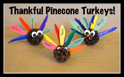 pinecone turkeys